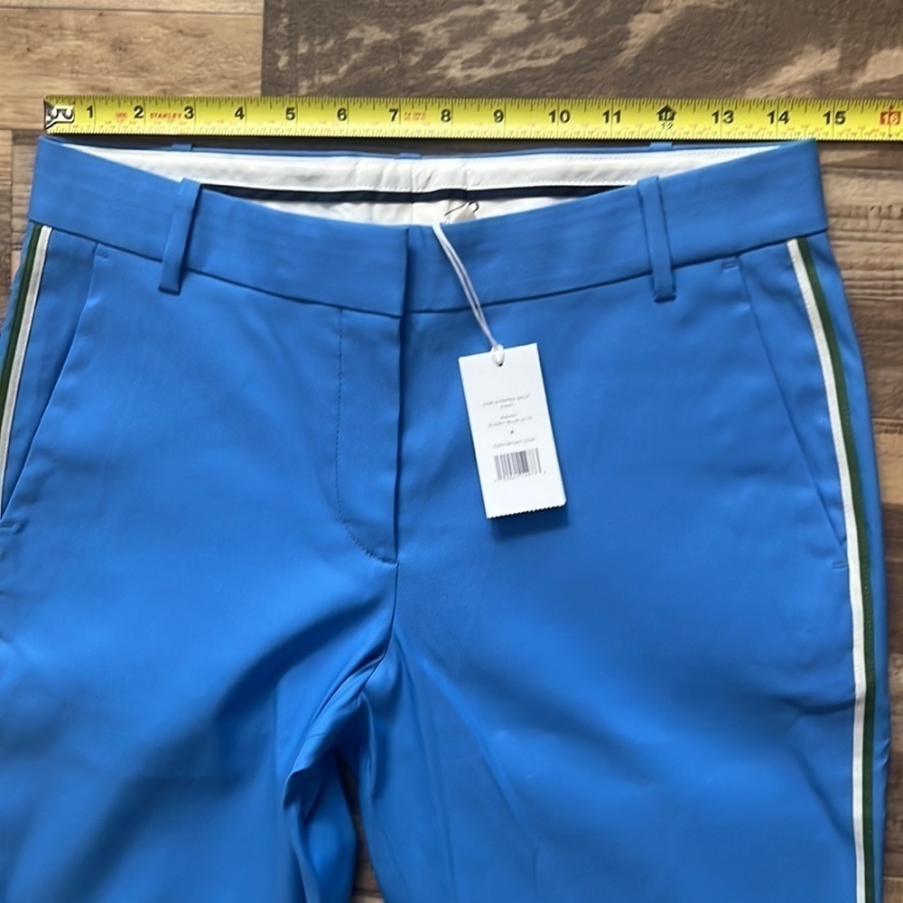 Tory Burch Women’s Side Stripe Golf Pants Size 4 - Picture 5 of 12